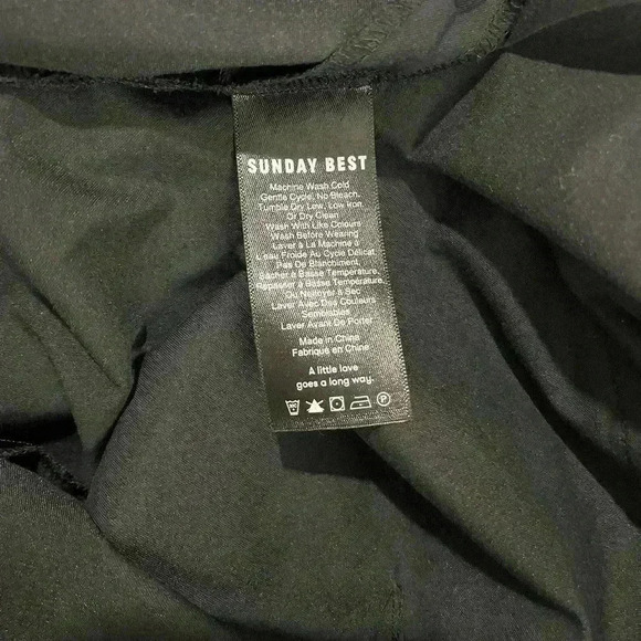 Sunday Best Black Pants - Picture 6 of 7